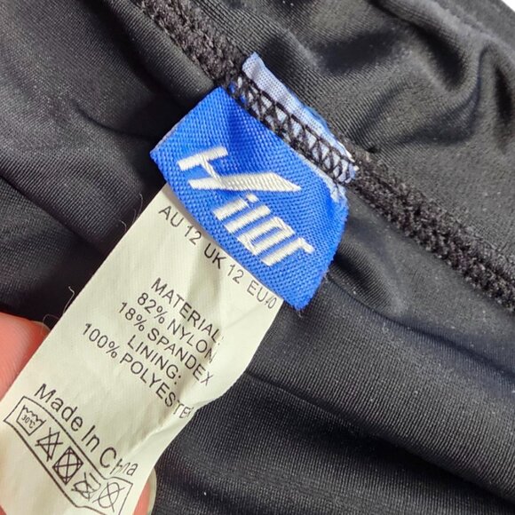 Hilor Womens Swim Skirt, Bikini Bottoms, Black, Pull On, Swimwear, Size 8 - Picture 6 of 8